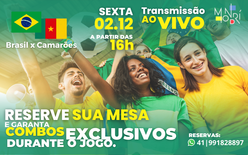Brasil x Camarões ao vivo: assista online de graça ao jogo da